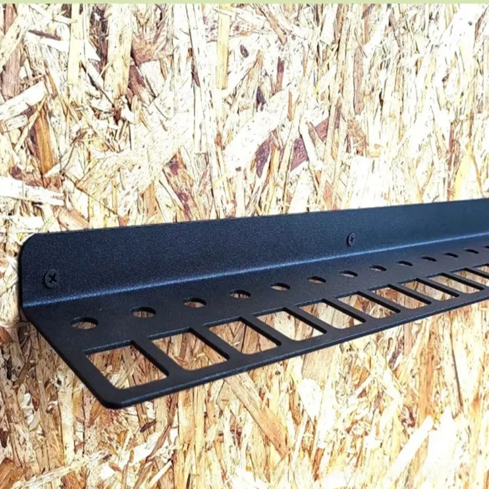 Screwdriver Storage Wall Mount Tool Rack For Garage Storage Iron Construction Space-saving Storage For Screwdrivers