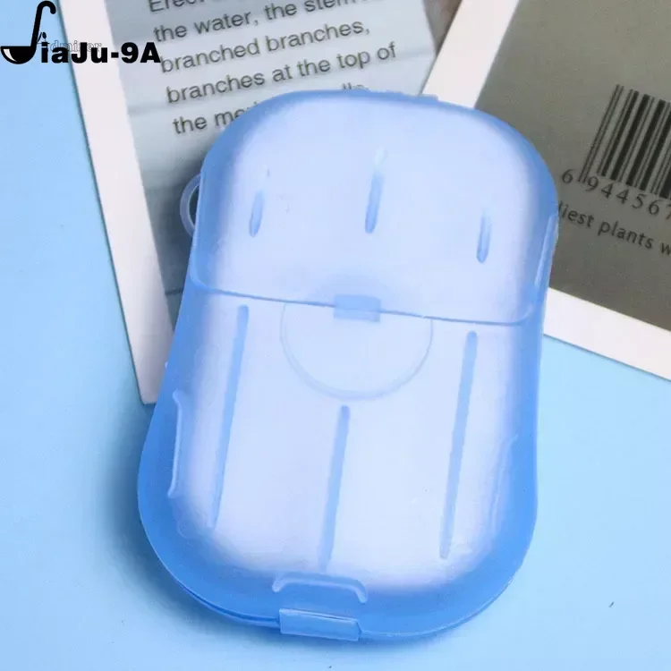 1 Pcs New Portable Mini Disposable Soap Paper Travel Soap Paper Washing Hand Bath Clean Scented Slice Sheets Mini