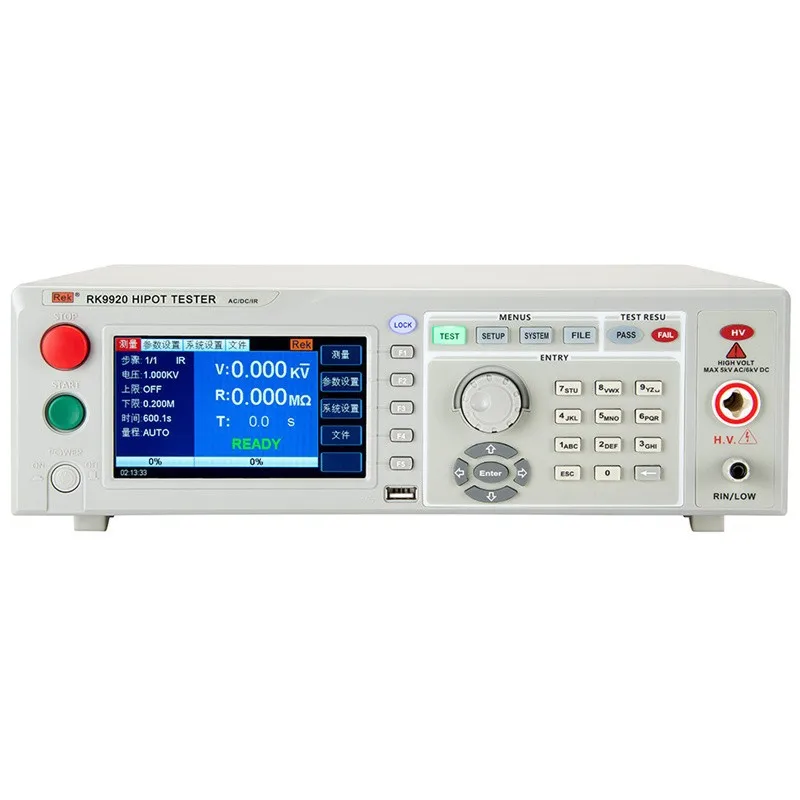 

Merrick RK9920S programmable voltage insulation tester contact inspection 9910 voltage test safety regulations comprehensive