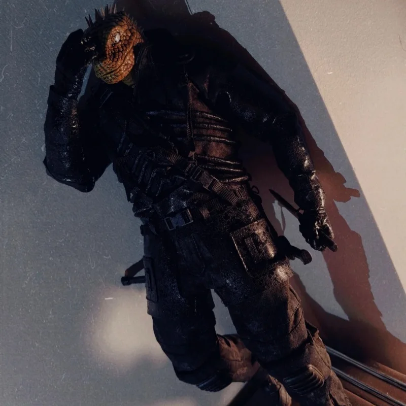 36cm In Stock Genuine Threezero 3A Dorohedoro Caiman 1/6 Action