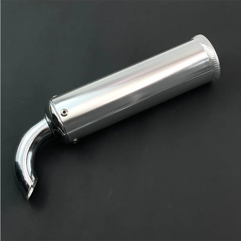 Universal metal 60X200MM Motorcycle Racing Exhaust Muffler Silence Silencer 2 Stroke Motorcycle Exhaust Pipe Muffler