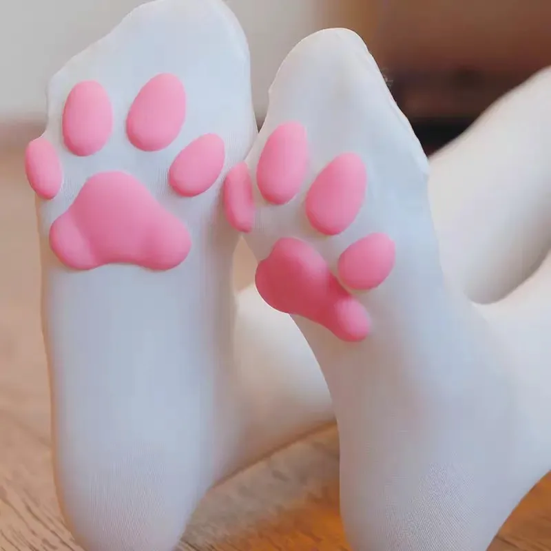 1set Lovely Cat Ear Hairband Claw Gloves Girls Anime Cosplay Costume Plush Cat Fur Ear Stocking Night Party Club Headbands