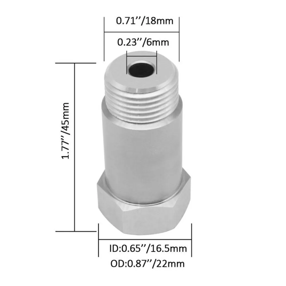 CEL Fix Oxygen Sensor Check Engine Light Eliminator O2 Sensor Protective Shell Plug Adapter M18 x1.5 Car Accessories P0420 P0430