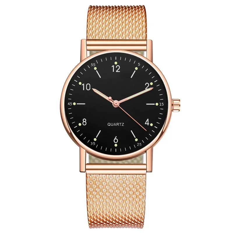 Women Watches Men Gold Watch Silver Heart Dial Silicone Mesh Belt Wristwatch Reloj Mujer Montre Femme Women Wrist Watch