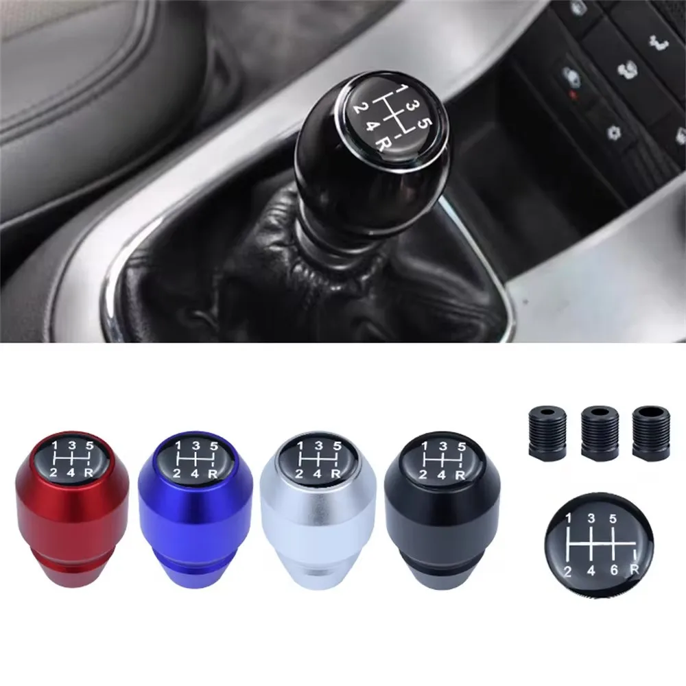 Car modification manual transmission head five or six gears aluminum alloy metal wave stick head handball