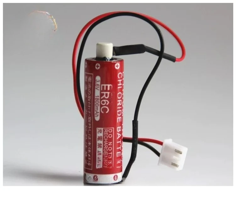 .。for Mitsubishi FX2N FX PLC lithium battery original genuine F2-40BL MAXELL ER6C AA 3.6V。.