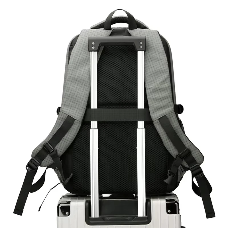 Multi-pockets Backpack Men Shoulder Bag Business Backpacks Waterproof Student School Bags Casual Daypack Travel Leisure Pack