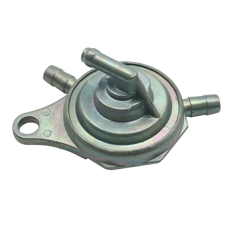 3-way Inline Vacuum Fuel Petcock Motorcycle Valve Scooter Cock For GY6 50 125 150 CC Moped ATV