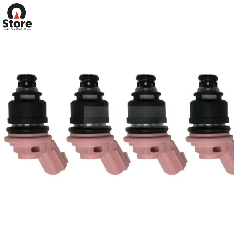 

4pcs 1660057Y01 16600-57Y01 for 1991-1999 Nissan 1.6L L4 GA16DE Engine Fuel Injector