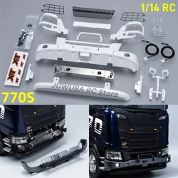 1:14 RC Toy Truck 770S XT Lower Bumper Parts For Tamiya 1/14 RC Tractor Truck Suitable For SCANIA 770S 4x2 6x4 8x4 Accessories