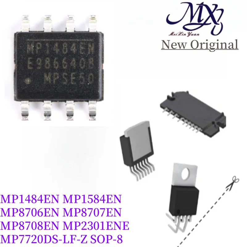 10Pcs MP1484EN MP1584EN MP8706EN MP8707EN MP8708EN MP2301ENE MP7720DS-LF-Z SOP-8 IC Chip In Stock Wholesale