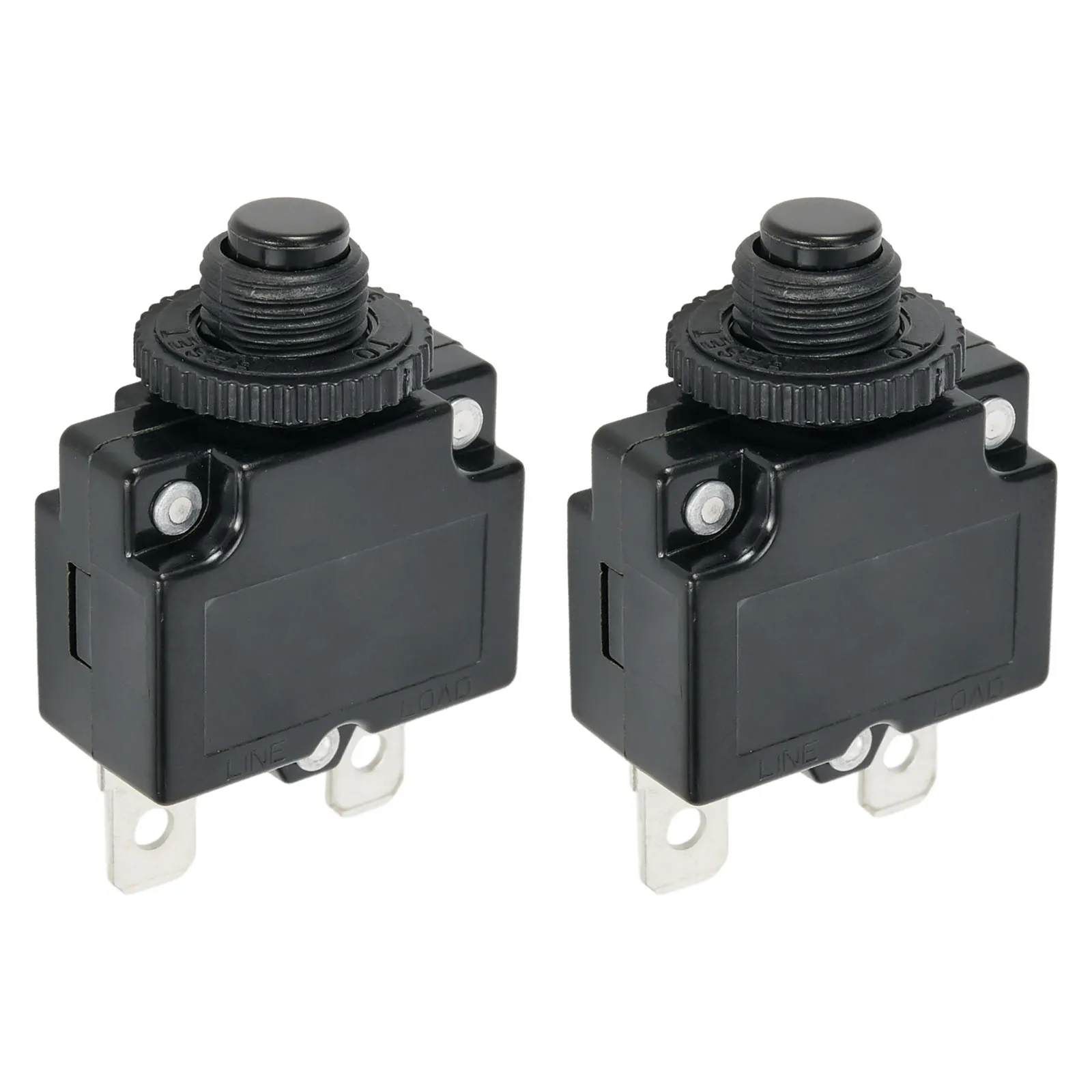 2 Pcs Air Compressor Circuit Breaker Overload AC15A Replacement Parts For Power Sockets Generators Accessories