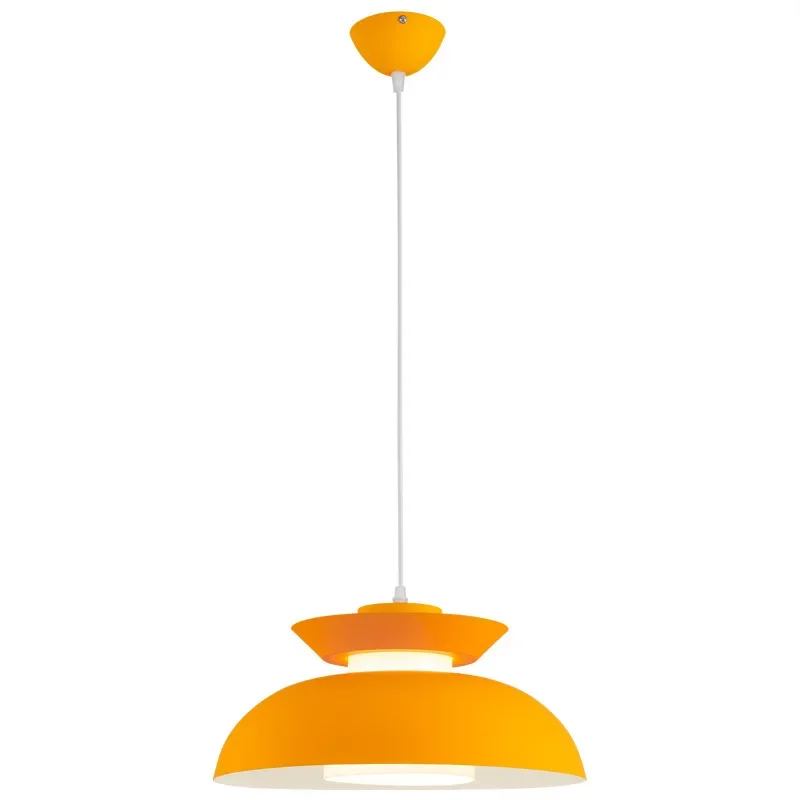 

New Nordic Simple Creative Macaron Flying Saucer Lighting Bar Desk Bedroom Bedside Office Classroom Restaurant Chandelier