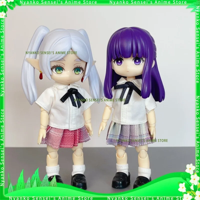 

In Stock Frieren: Beyond Journey's End Fern&Frieren Ob11 Complete Set Dolls Action Figures Anime Models Toys Gift 12 Points BJD