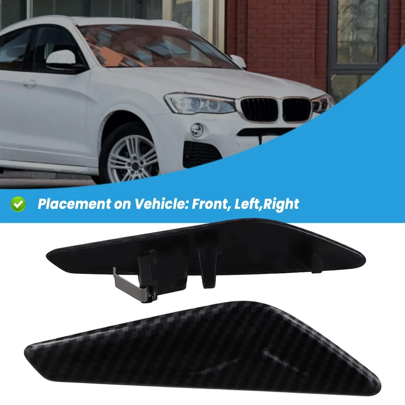 Wykończenie błotnika przedniego bocznego 51117338569 51117338570   Do BMW F25 F26 2013-2017