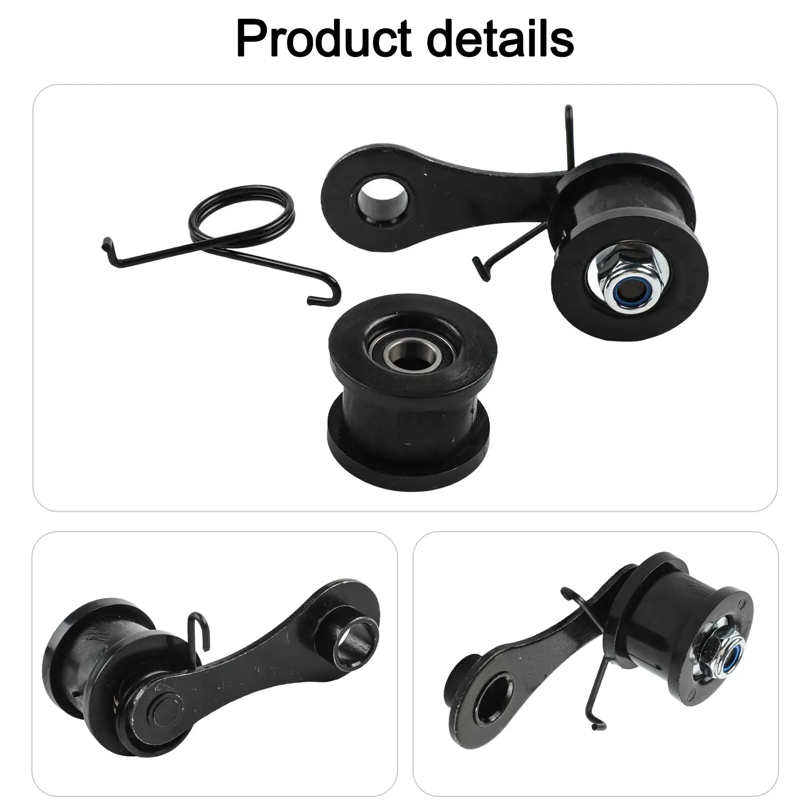 

Для комплекта регулятора натяжения мотоцикла, износостойкий комплект натяжителя цепи мотоцикла, хорошие материалы, адаптируются натяжение цепи