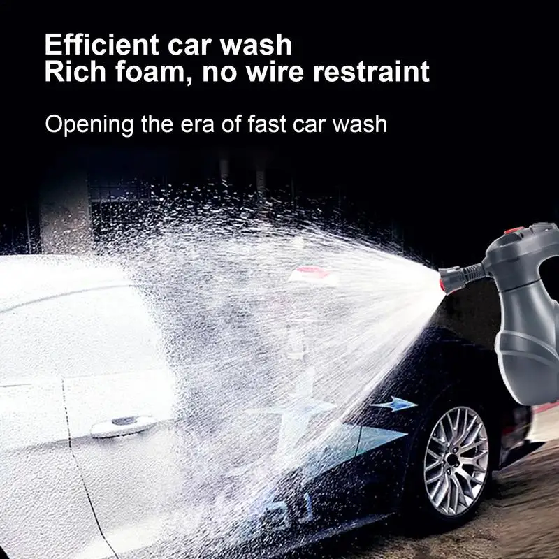 

Electric Foam Sprayer Car Wash 2L Pump Sprayer Foam Garden Hose Bottles Car Wash Professional Sprayer Powerful Cordless Car