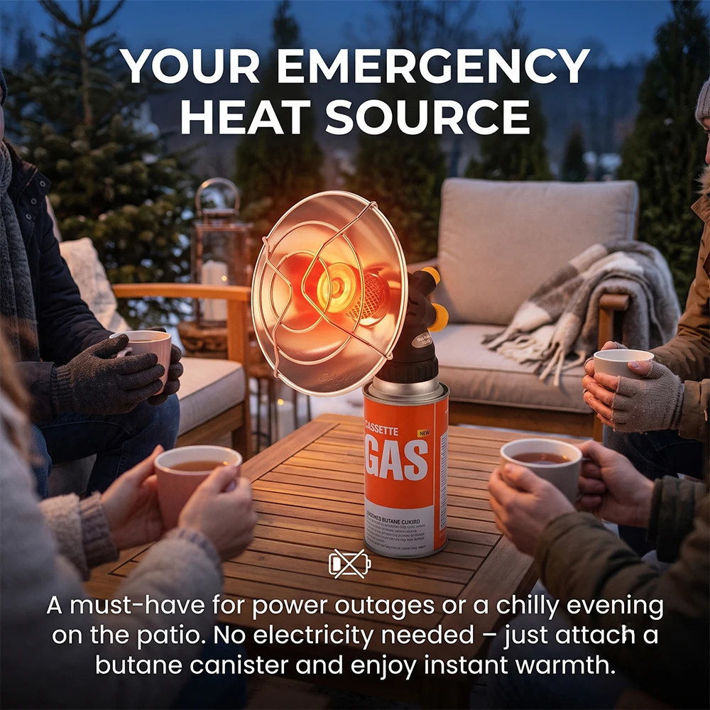 Chauffage au gaz portable Pand - Patio Heater Standing avis et prix