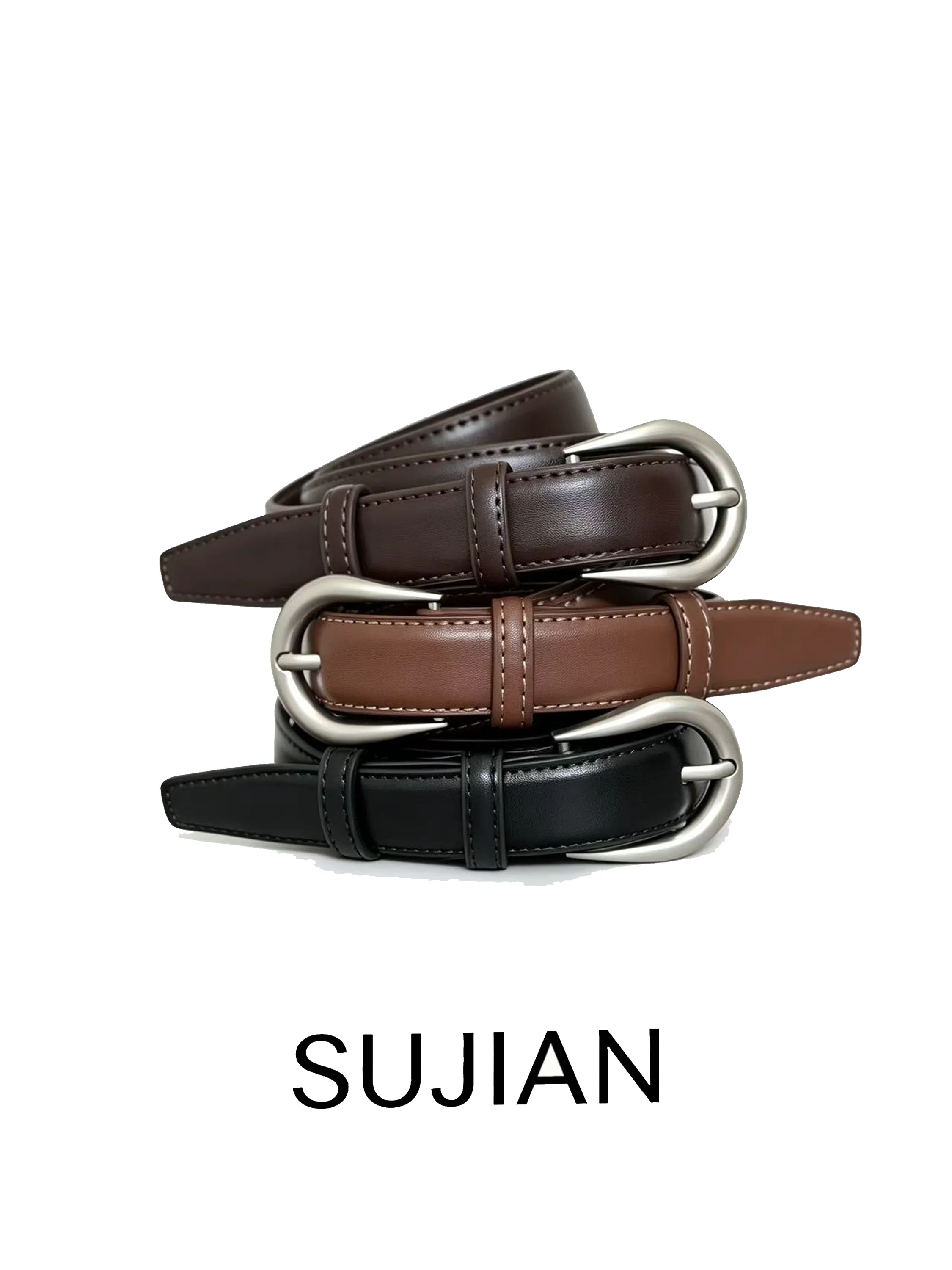 elegant-casual-versatile-women's-leather-belt-high-end-genuine-cowhide-for-denim-pants-skirts-formal-casual-commuting-dating