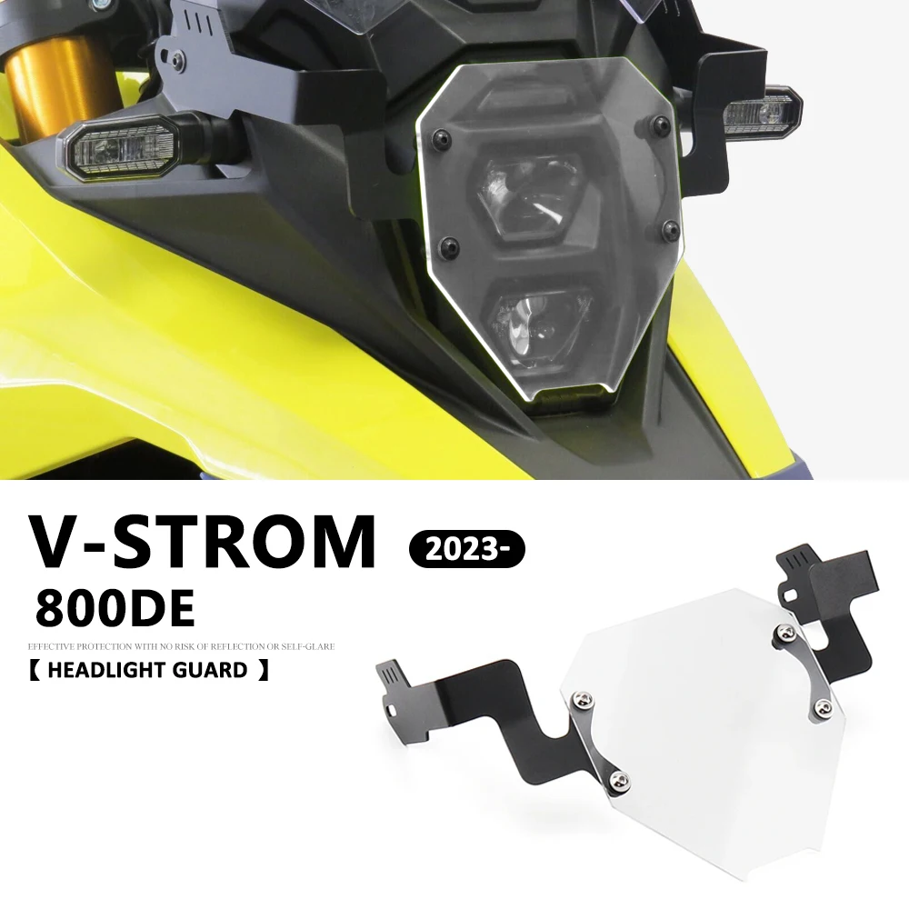 V-Strom 800 DE 2023 2024 Headlight Cover Protection Guard Acrylic Motorcycle Accessories For Suzuki V-strom 800de V-STROM 800DE