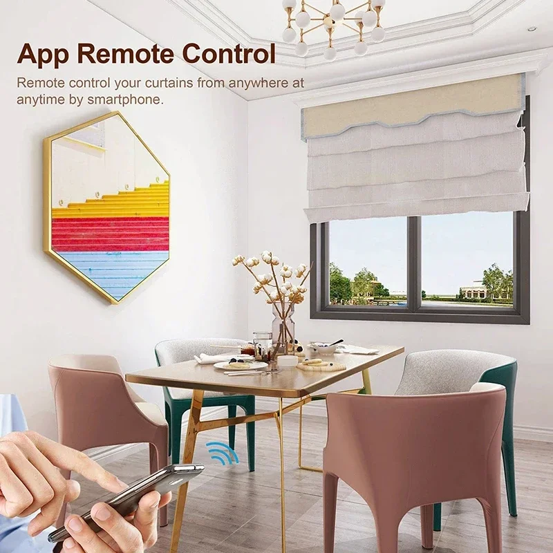 Tuya Smart WiFi Curtain Switch Controllers Roller Blinds Shutter Motor Smart Life APP Remote Control Alexa Google Home Voice Con