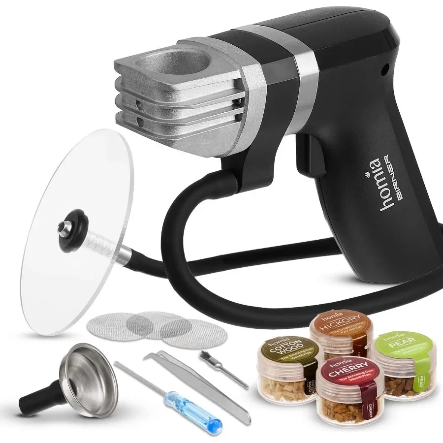 

Набор для коктейлей, набор для курильщика виски, набор для заварки дыма, стартовый набор Birner PRO, 11 шт., с аксессуарами и деревянными чипсами, домашний дым