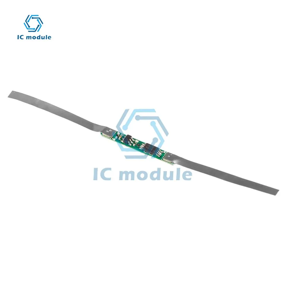 3.7V  3A BMS 18650 Lithium Battery Protection PCB Board 1S 9A  1/5/10 MOS Overcurrent Overdischarge Overcharge Protection