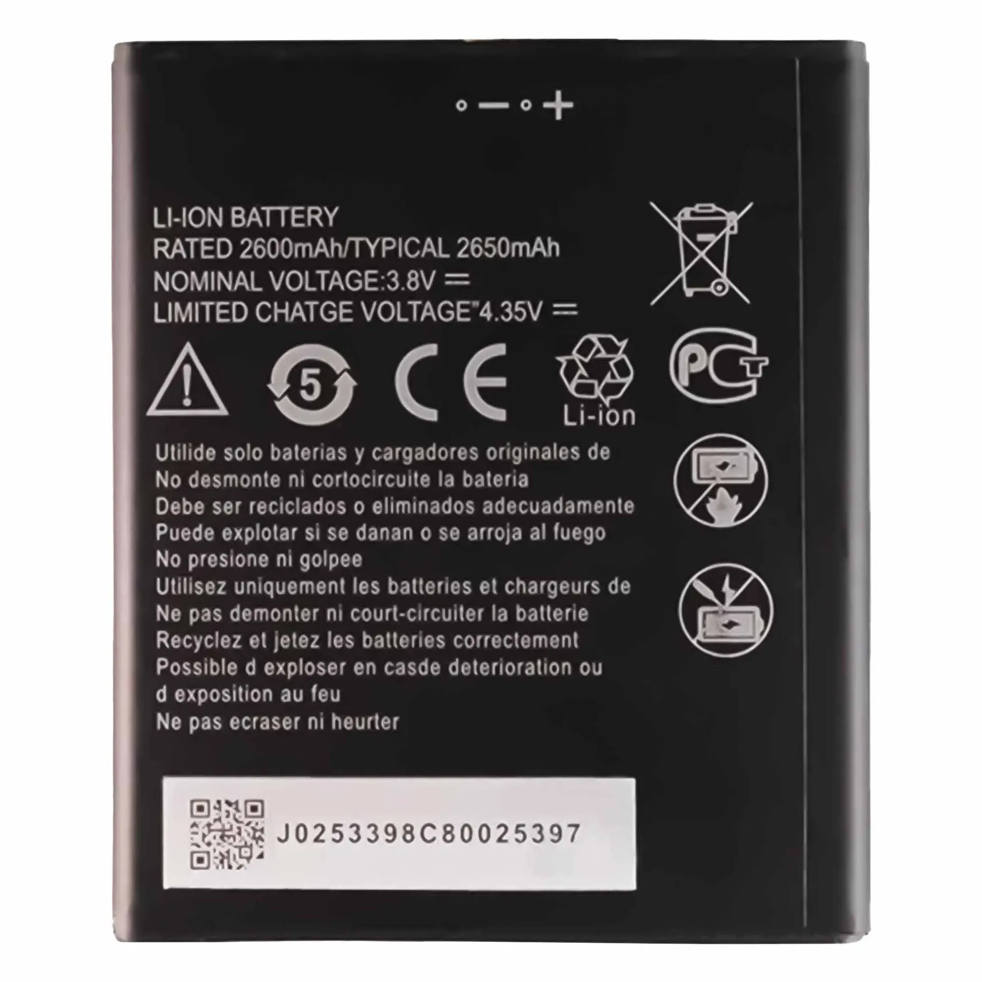 Li3826T43P4h695950 Replacement Battery For ZTE Blade A5 A3 Latest Mobile Phone High Quality Built-in Batteries