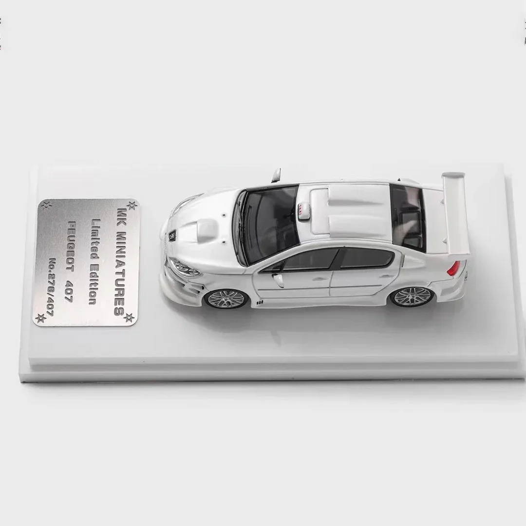 Modelo de simulação de resina escala 1:64 peugeot 406 407 táxi