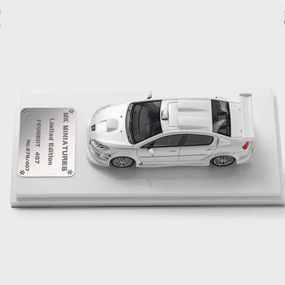 Resin Simulation Model 1:64 Scale Peugeot 406 407 Taxi Sport Car