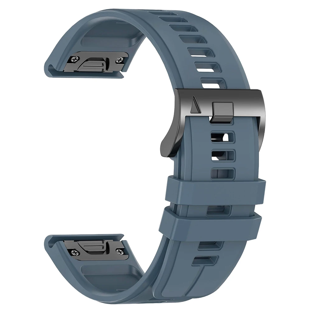 22/26mm Quickfit Officiële Band voor Garmin Fenix 8 Pro 47mm 51mm E 7 7X/Epix Pro/6 6X/Enduro 3 Zachte Sport Siliconen Band Armband