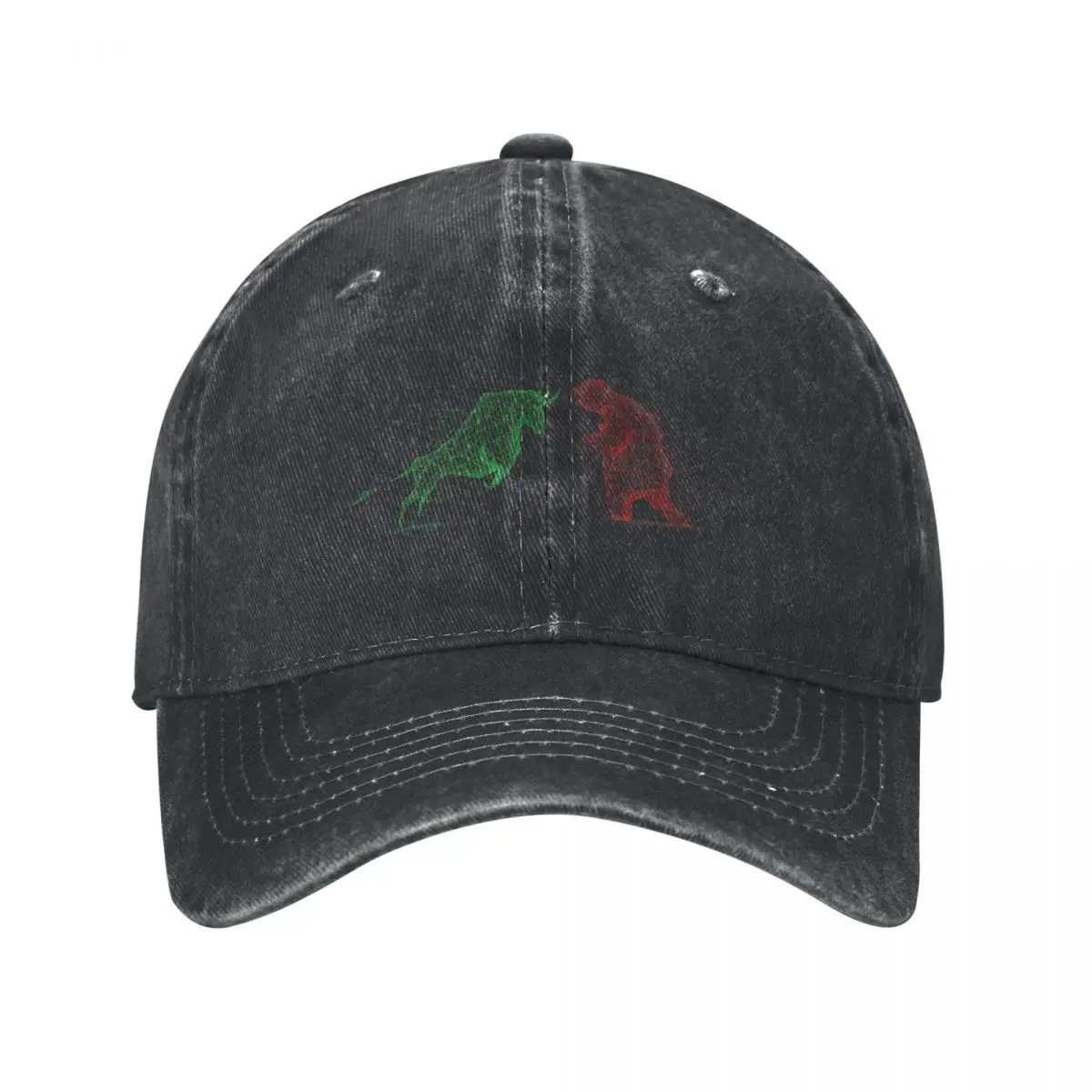 Bull and Bear Baseball Cap Golf Cap Military Cap Man Icon Trucker Hat Baseball For Men Women's