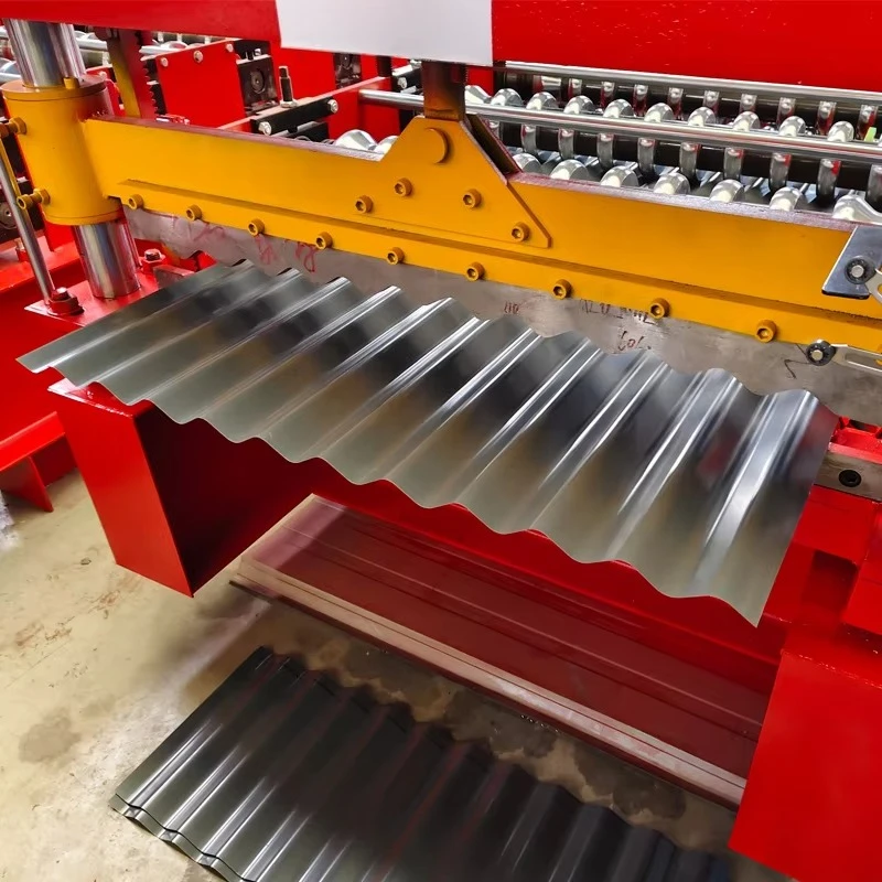 User-Friendly Corrugated Roofing Sheet Production Line for Seamless Operation Metal Bricks Making Machine