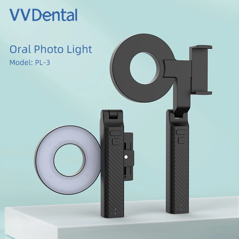 

VV Dental Intraoral Dental Photography Light LED Oral Filling Lamp for Dentist Treatment Photo Video Flashlight for Dentistry