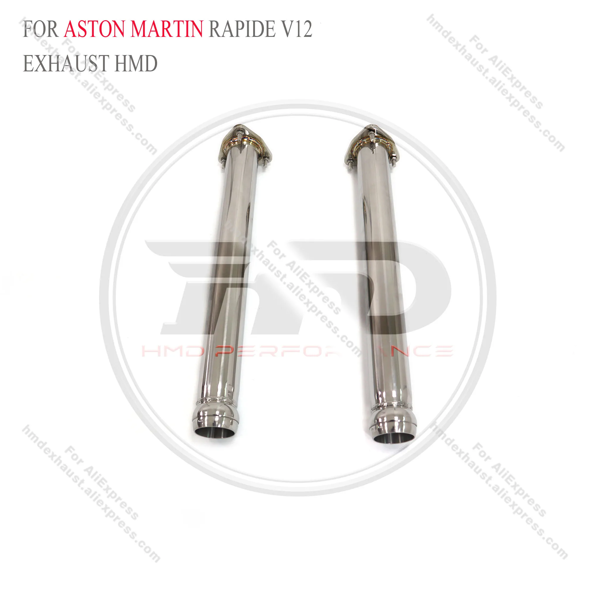 HMD Exhaust System Resonant tube for Aston Martin Rapide V12 6.0L