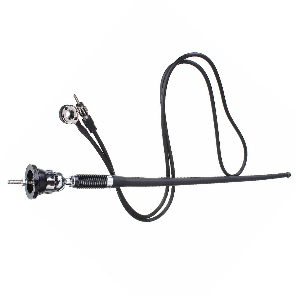 1Pcs 44cm Shock‑proof AM FM Car Roof Mount Antenna With 1.3m Cable Enhanced Radio Signal FIT FOR Most Universal Vehicles