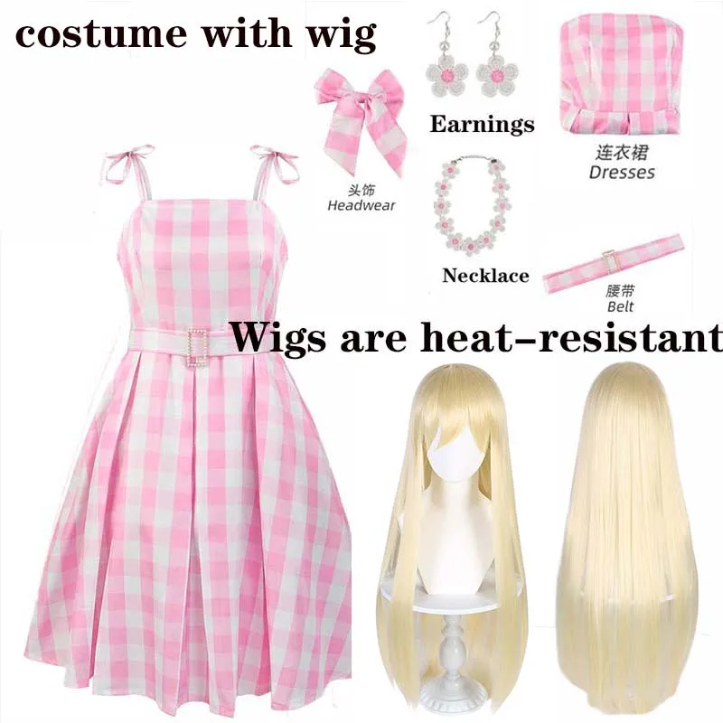 Homchee Trends COS Roze Prinsessenjurk voor Vrouwen Rollenspel Jurk voor Halloween Kerst Cosplay Kostuum Leuke Jurk