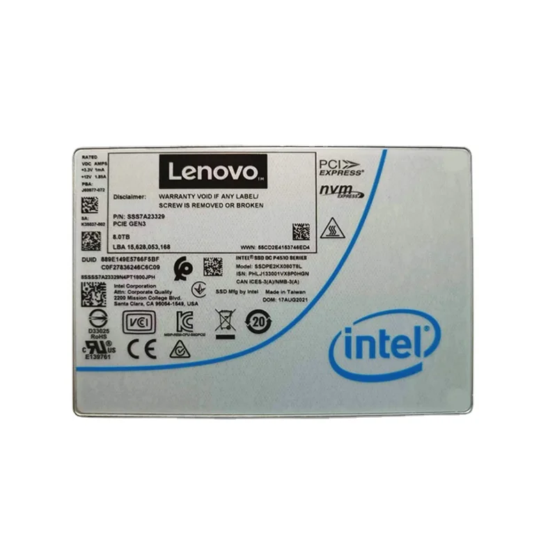 

Intel/Intel P4510 8T U2 Interface New Genuine Goods Desktop Solid State