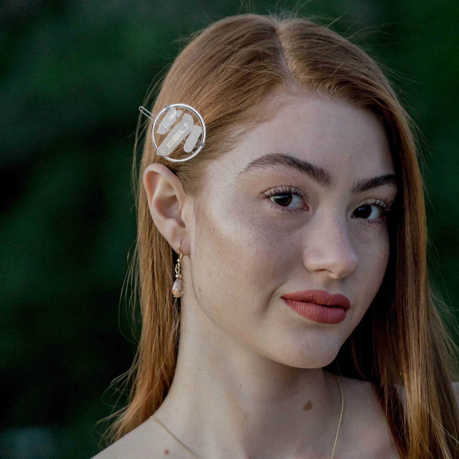 

Толстые хрустальные заколки для волос, украшения для женщин, аксессуары, круг невесты, геометрические