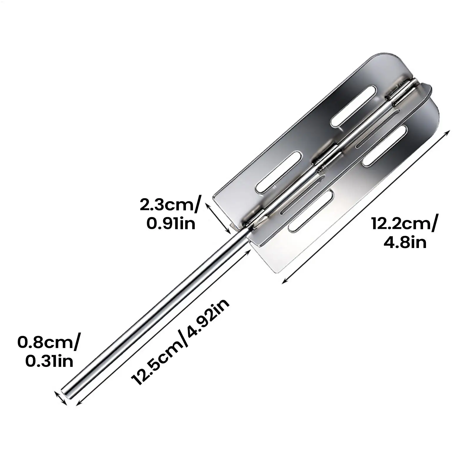 Hog Hair Removal Tool Stainless Steel Power Drill Shaving Attachment Pork Hair Scraper for Pork Livestock Cattle Sheep Farm view 6