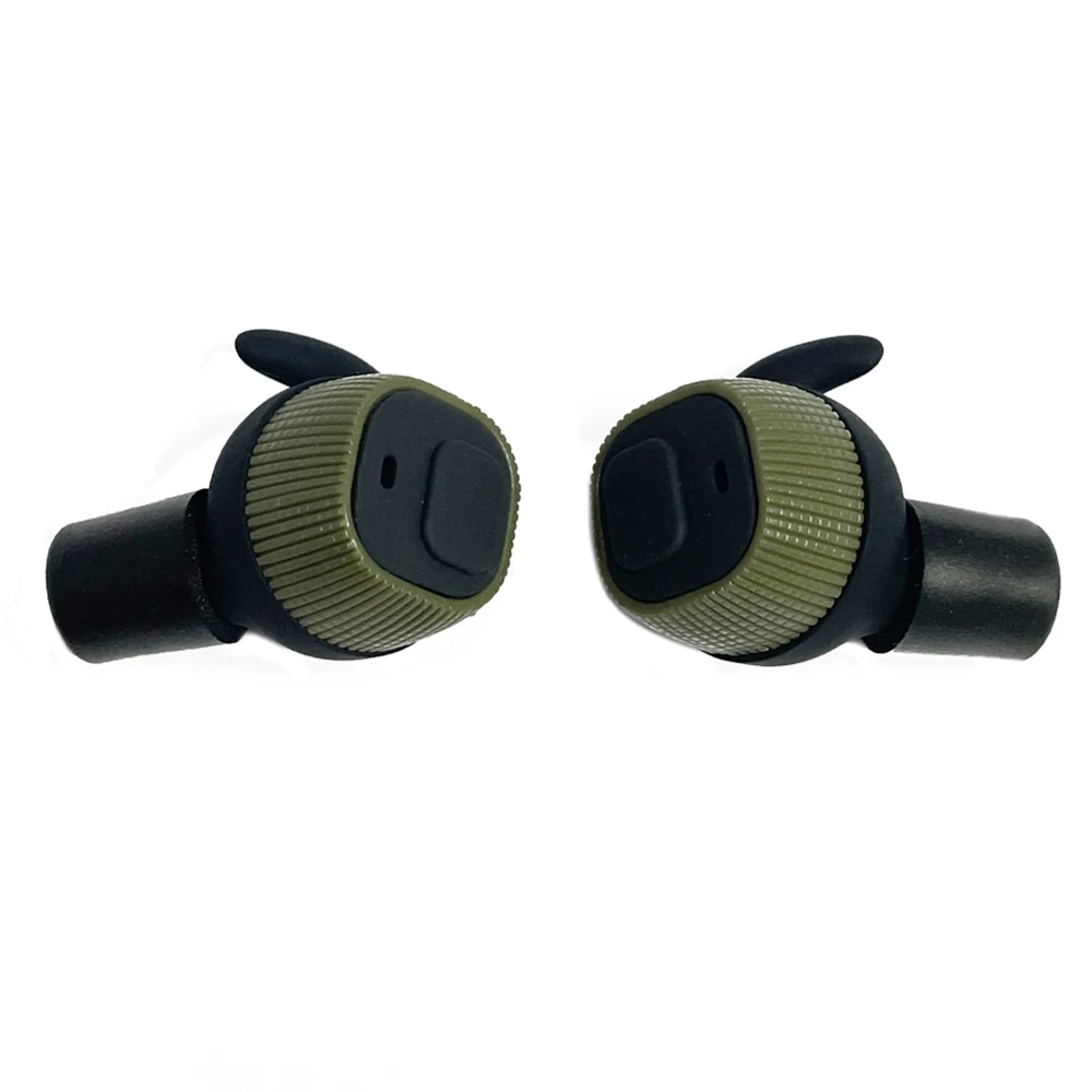 New Electronic Earplugs Headset Anti Noise Ear Plug Noise Canceling for Hunting Silicone Earmuffs Shooting
