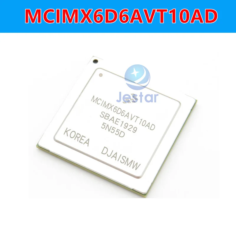 MCIMX6D6AVT10AD  MPU i.MX 6 series 32-bit MPU, Dual ARM Cortex-A9 core, 1GHz, FCBGA 624