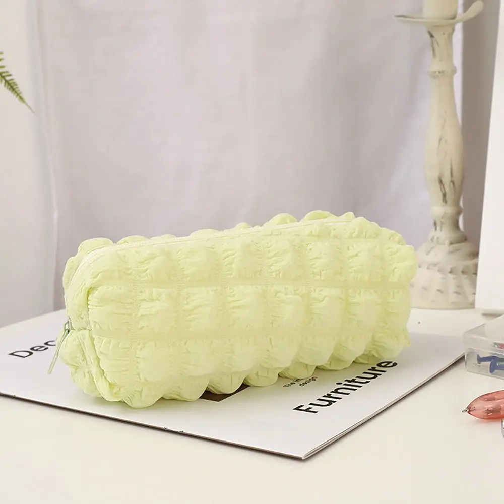 Creamy Multi-functional Cloud Pencil Case INS Style High Appearance Toiletry Bag Dirt-proof Large Capacity Pen Bag Student Gift