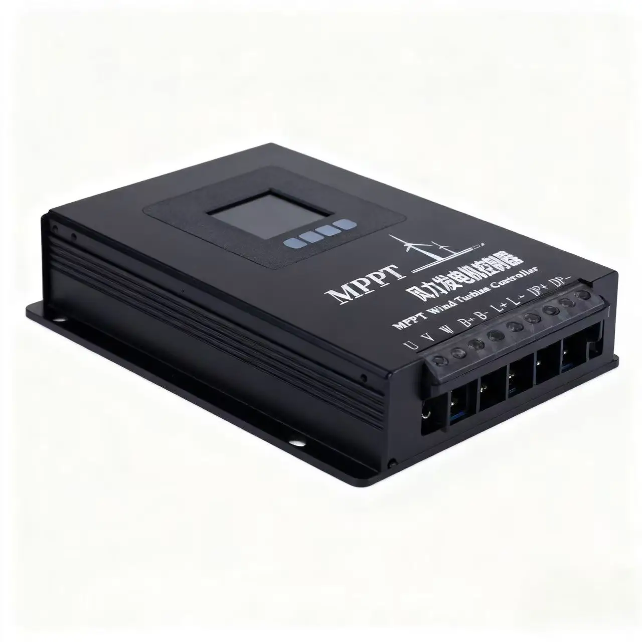 MPPT Solar Charge Controller 60A/80A/100A with LCD and Dual USB Output, Compatible with 12V 24V 36V 48V Lead Acid Lithium Batter