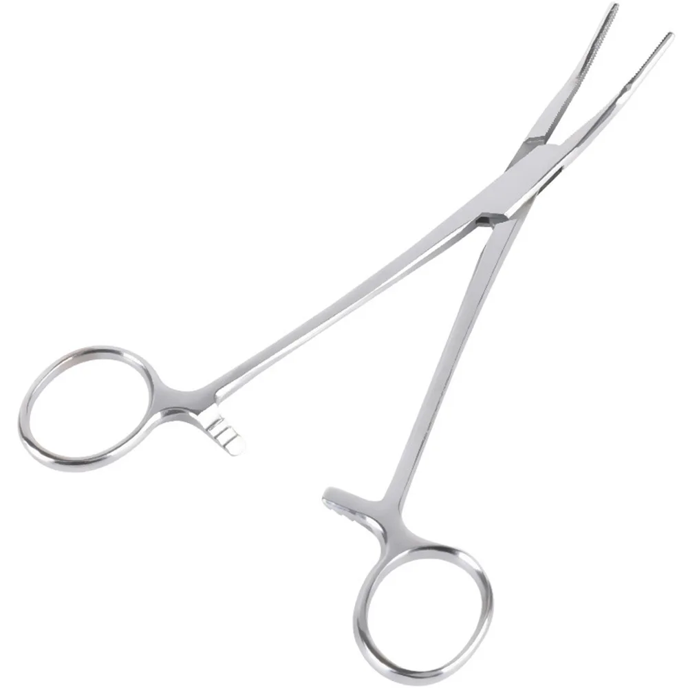 Hand Tool Hemostatic Forceps Pet Hair Clamp Fishing Locking Pliers Epilation Tools Curved/Straight Tip Cutter Tool