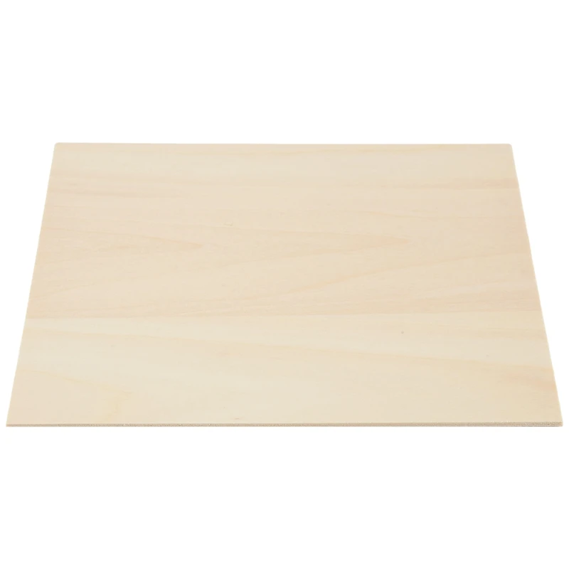 10 Stuks 20X20X0.2Cm Basswood Lakens Onvoltooide Houten Bord, Rechthoek Blank Houten, houten Uitsparingen Voor Ambachten