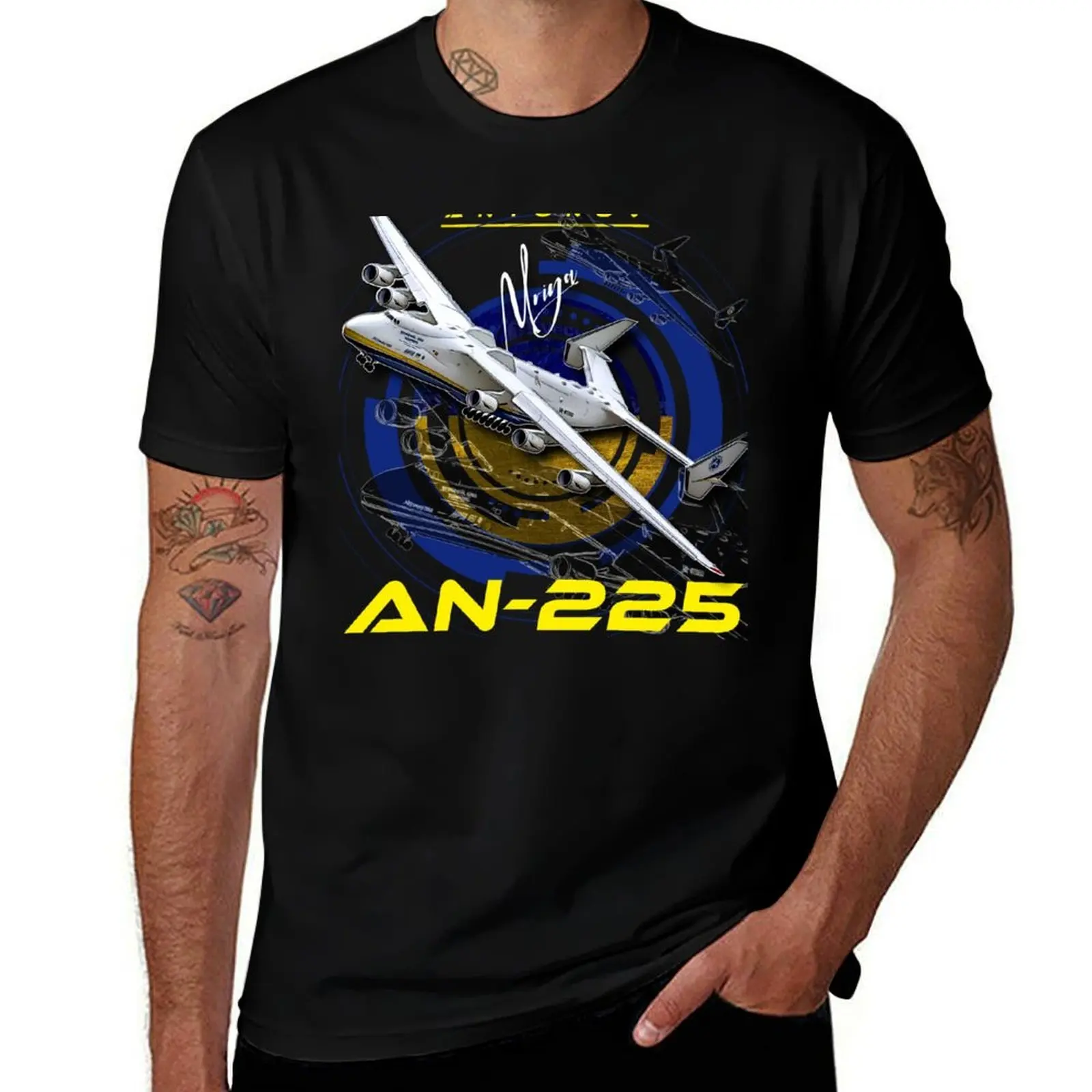 Antonov An-225 Mriya T-Shirt Casual Basic Street Style T-Shirt