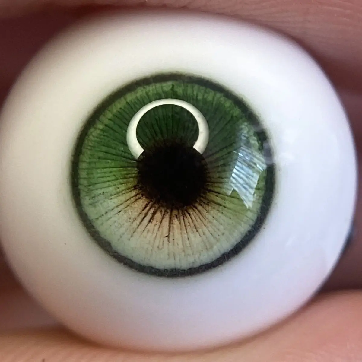 Doll Eyes for 1/3 1/4 1/6 Bjd Doll Plaster Eyeball Yellow Resistant High Transparent Eye Girl Toys Diy Dress Up Doll Accessories