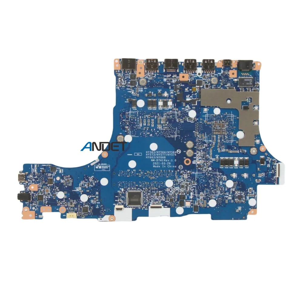 Legion 5 Pro-16ITH6 For Lenovo Laptop Motherboard Mainboard NM-D741 w/ i7-11800H + RTX 3050 V4G 100% Test Work 5B21C80245