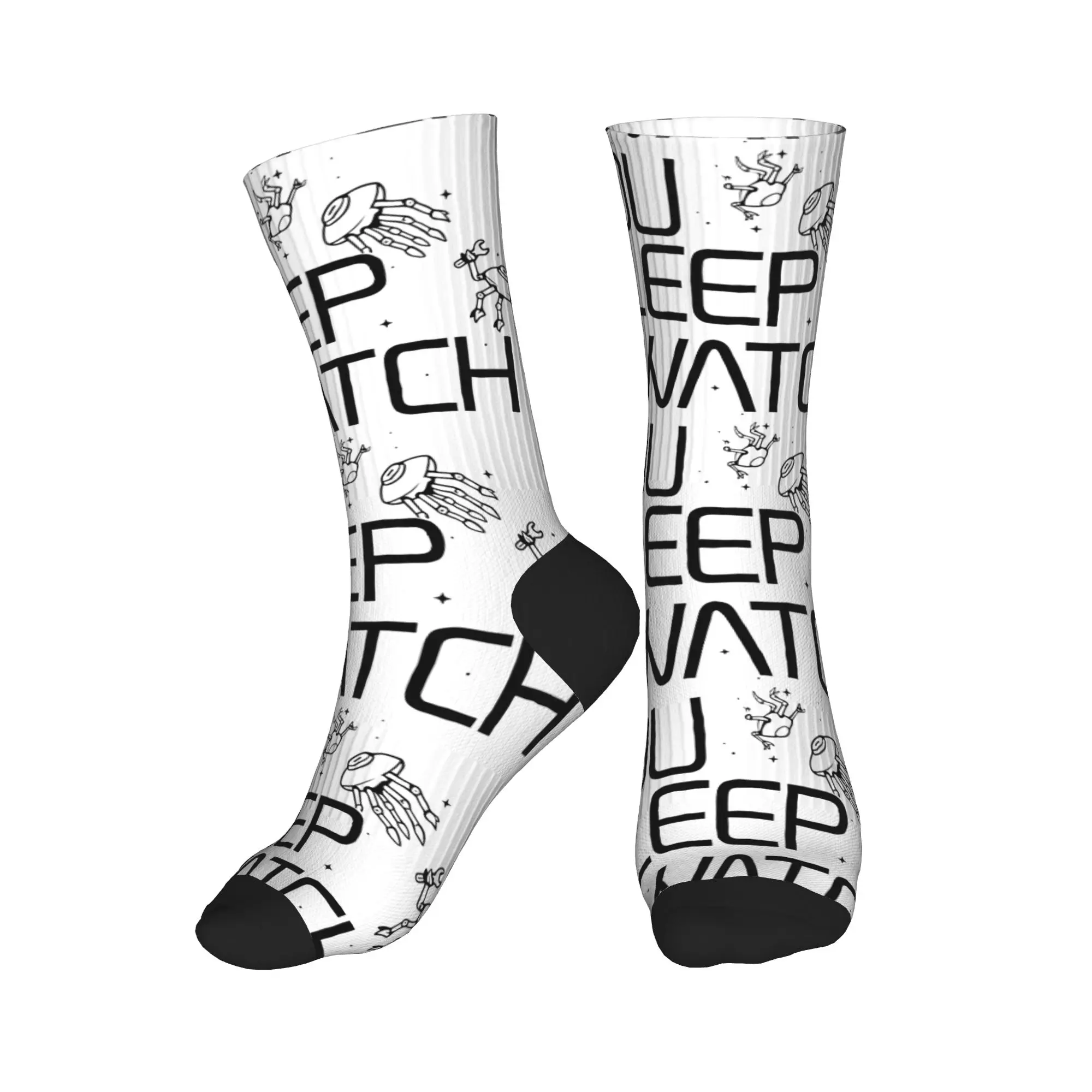Men's Socks Project Hail Mary You Sleep I Watch  Stockings Anti Bacterial High Quality Socks Spring Trendy Custom Cycling Socks